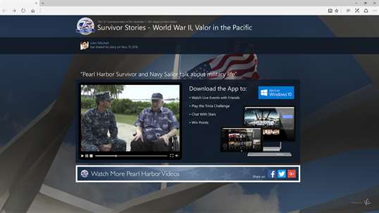 Pearl Harbor 75th Anniversary screenshot 2