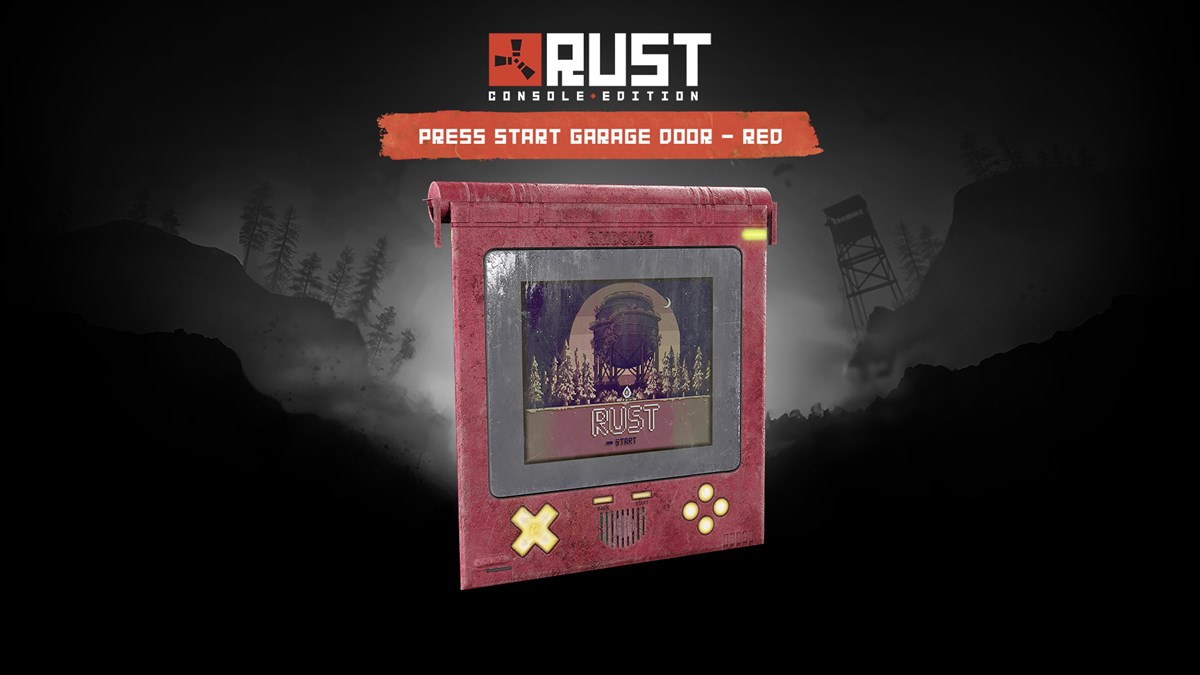 Rust Console Edition X|S - Press Start Garage Door (Base)