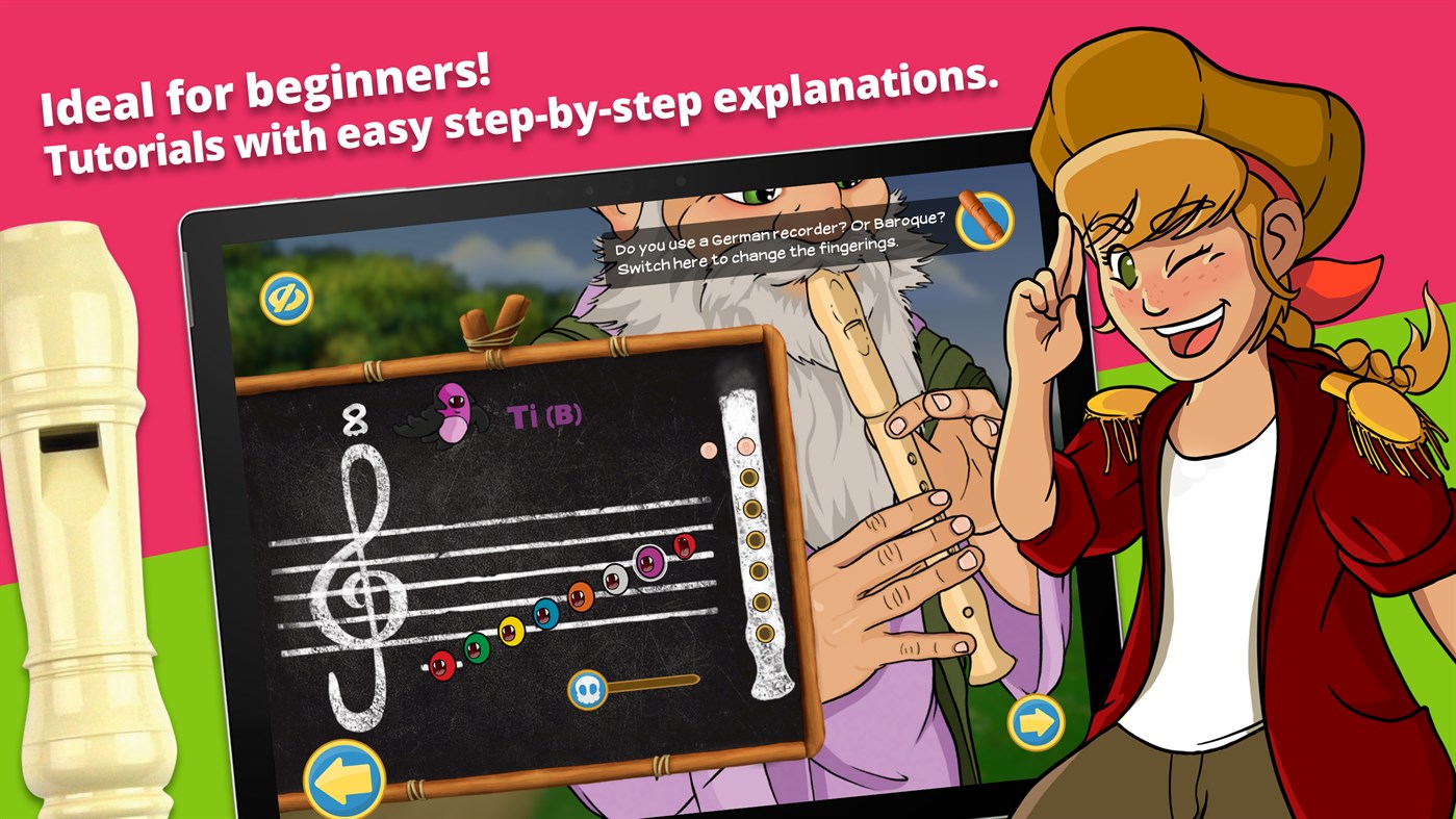 #2. Flute Master: Learn Soprano Recorder (Windows) Podle: INSIGNIO LABS LDA