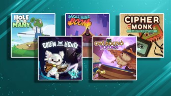Hole in Many + Mole Mine + Cipher Monk: Cassete + Owlbound Tomes + Golem Lights (Bundle)