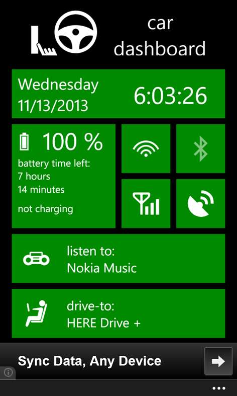 car dashboard Screenshots 1