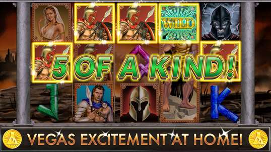 Slot Casino - Wrath Of Ares Free Slots screenshot 1