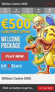 Bitstarz Casino Mobile Guide screenshot 1