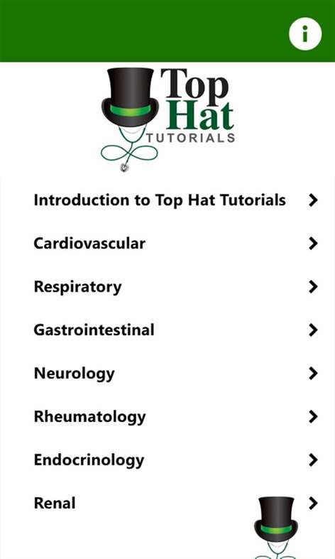 Top Hat Tutorials Screenshots 1