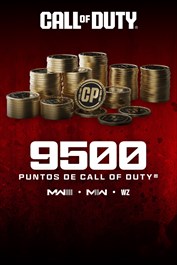 9500 Puntos COD para Modern Warfare® III o Call of Duty®: Warzone™