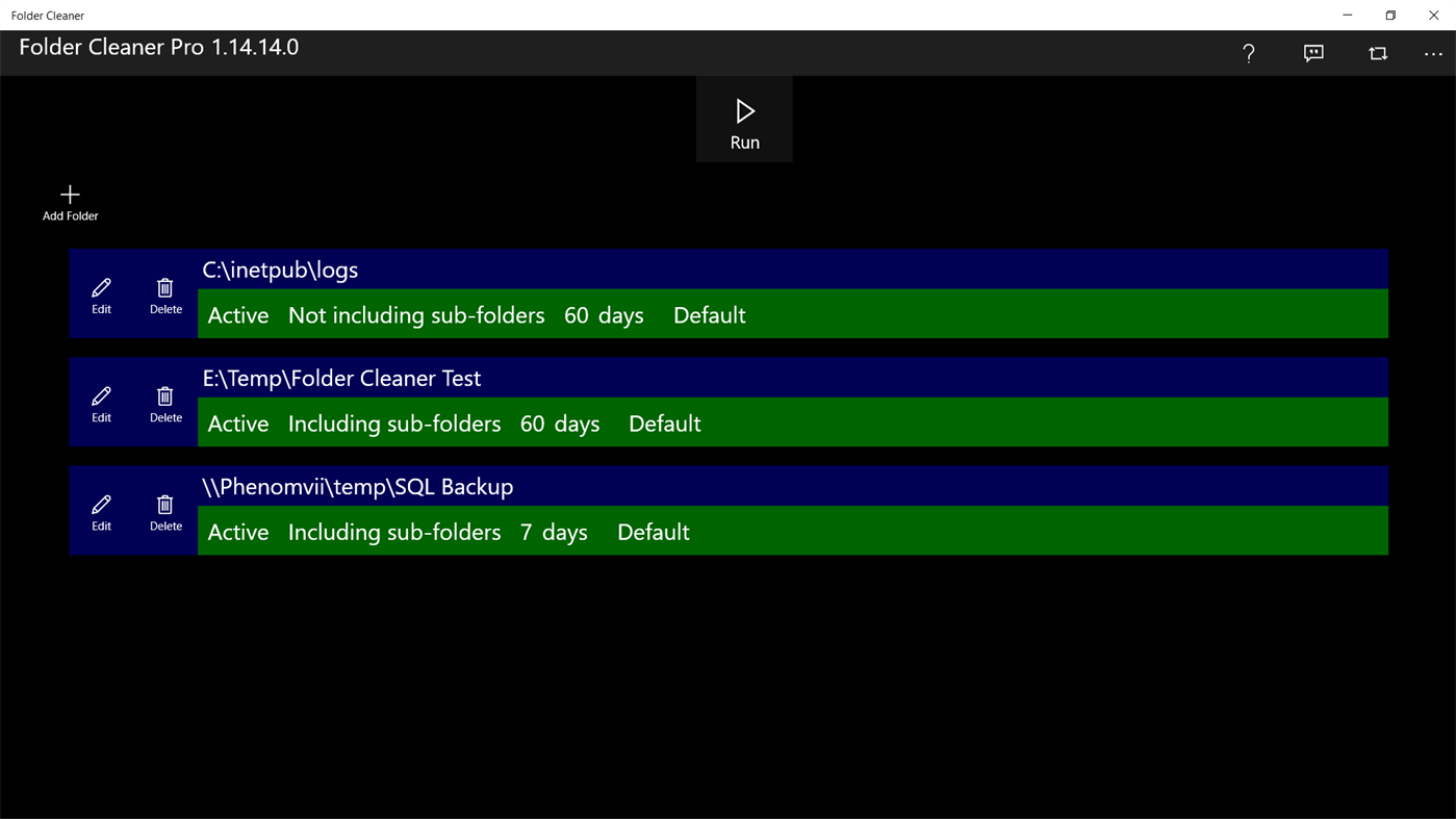 #1. Folder Cleaner (Windows) Av: Biyee SciTech Inc.