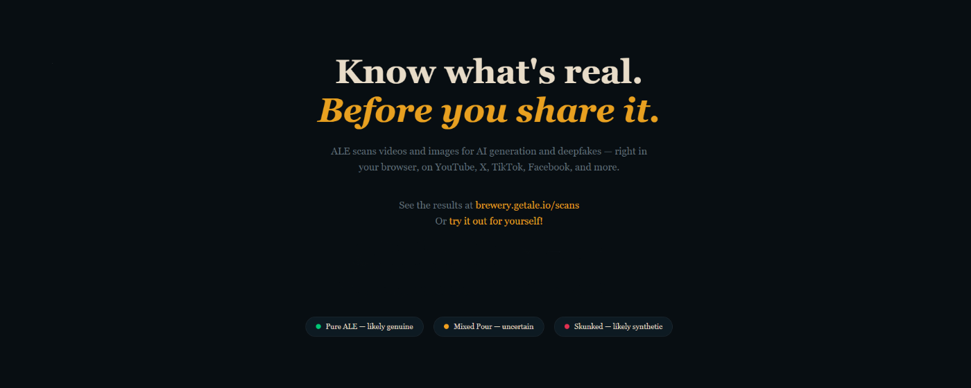 ALE — Authenticity Logic Engine