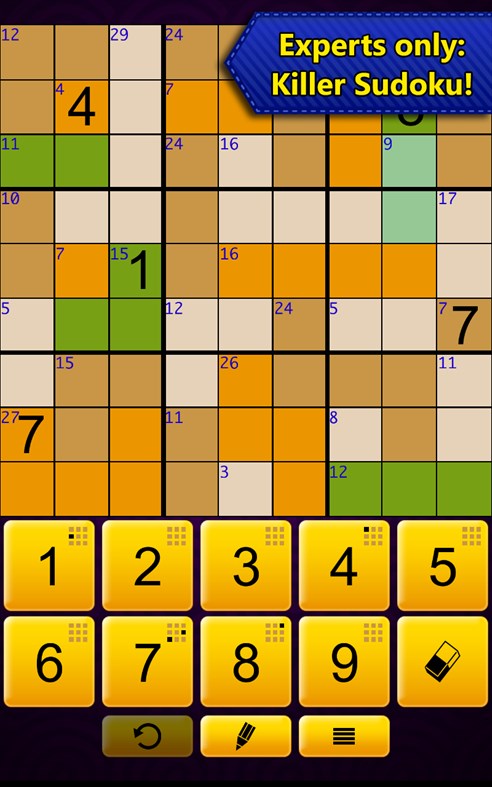 #4. Sudoku Epic (Windows) By: Kristanix Studios AS