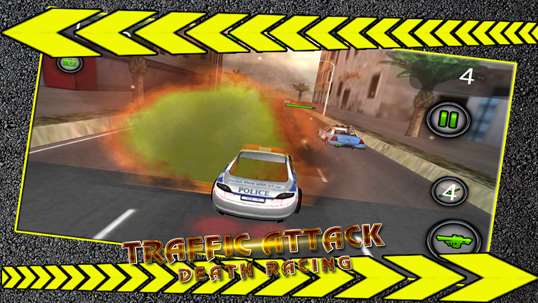 Traffic Attack Death Racing screenshot 4