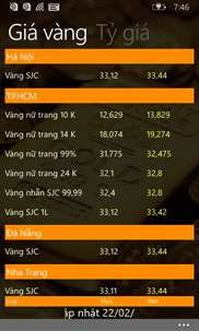 Gia Vang Hom Nay screenshot 5