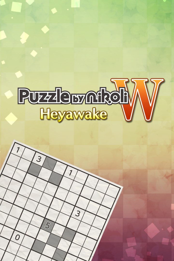 Puzzle by Nikoli W Heyawake image