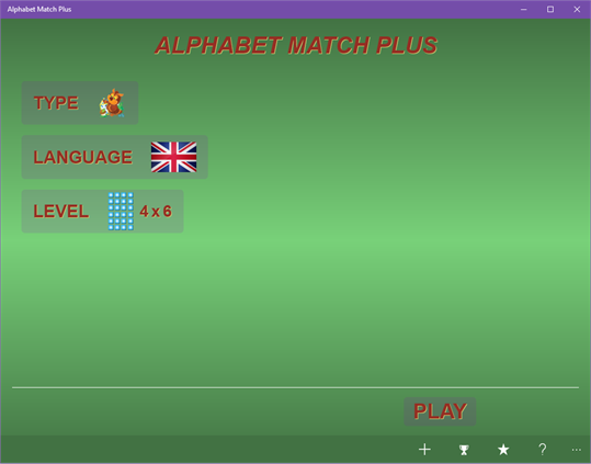 Alphabet Match Plus screenshot 1