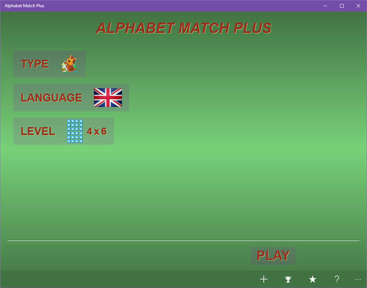 Alphabet Match Plus - PC - (Windows)