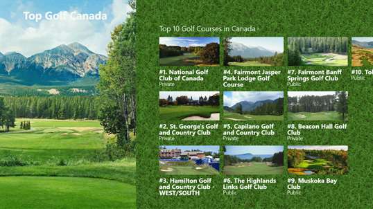 Top Golf Canada screenshot 1