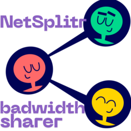 NetSplitr: idle bandwidth sharer icon