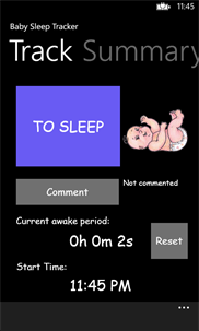 Baby Sleep Tracker screenshot 1