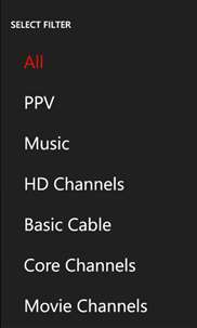 Fast TV Listings screenshot 1