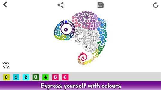 Circle Art Color By Number - Adult Coloring Book screenshot 3