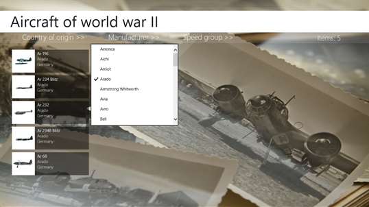 Aircraft of World War II screenshot 2