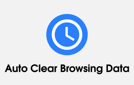 Auto Clear Browsing Data small promo image