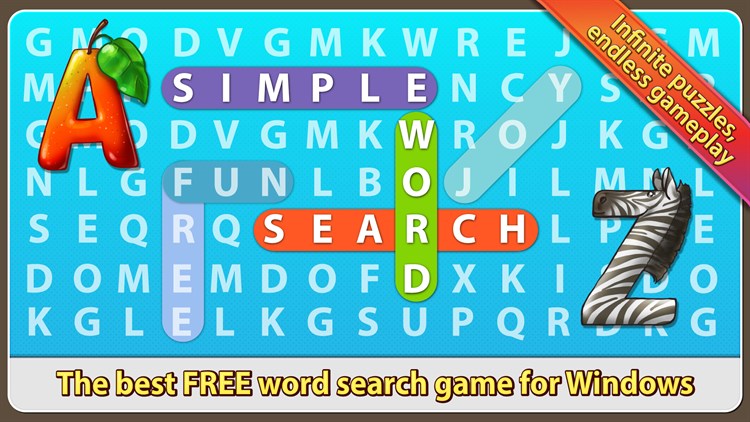 Simple Word Search - PC - (Windows)