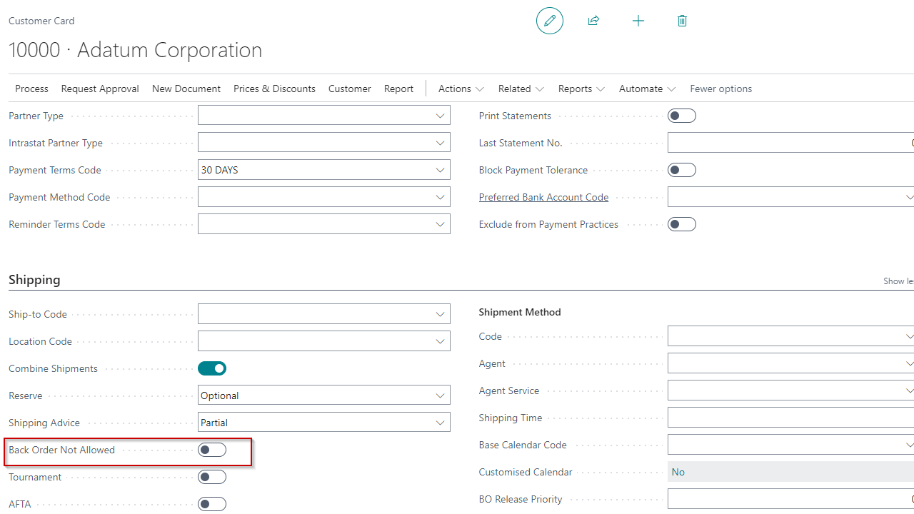 Snapshot 3 of Unifii360 Advance Backorder Management