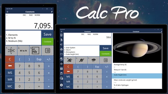 Calc Pro HD Free - Calculator screenshot 4