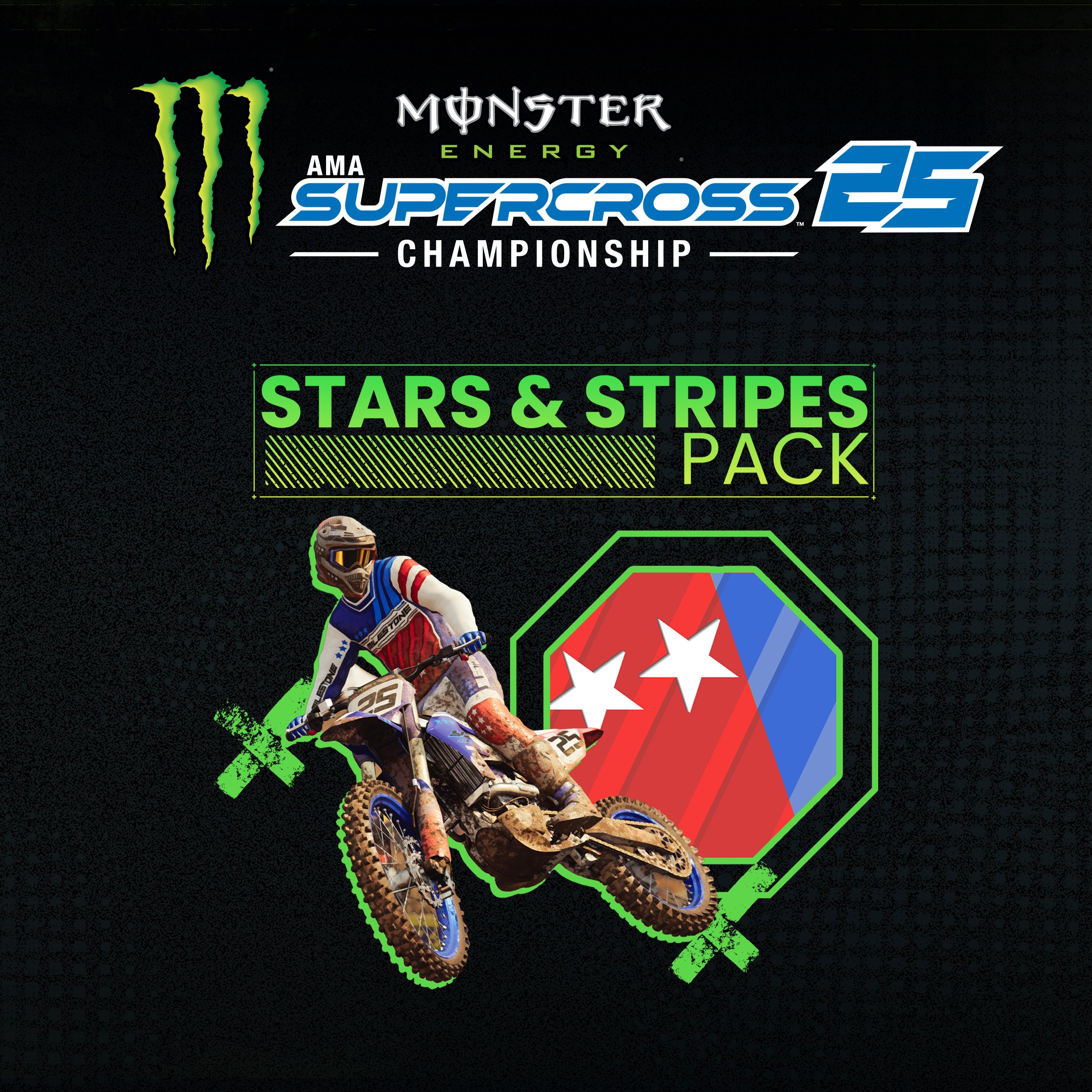 Monster Energy Supercross 25 - Stars & Stripes Pack