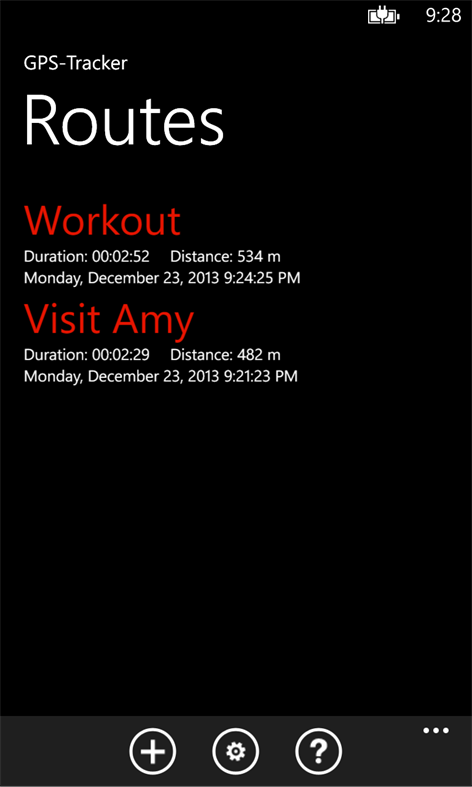 GPS-Tracker Free Screenshots 1