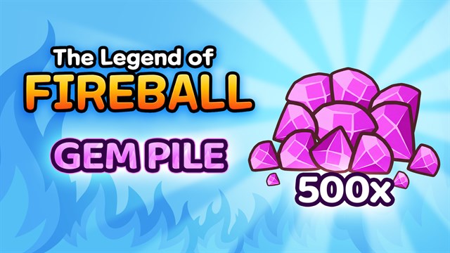 The Legend Of Fireball: Gem Pile - 500 screenshot 1