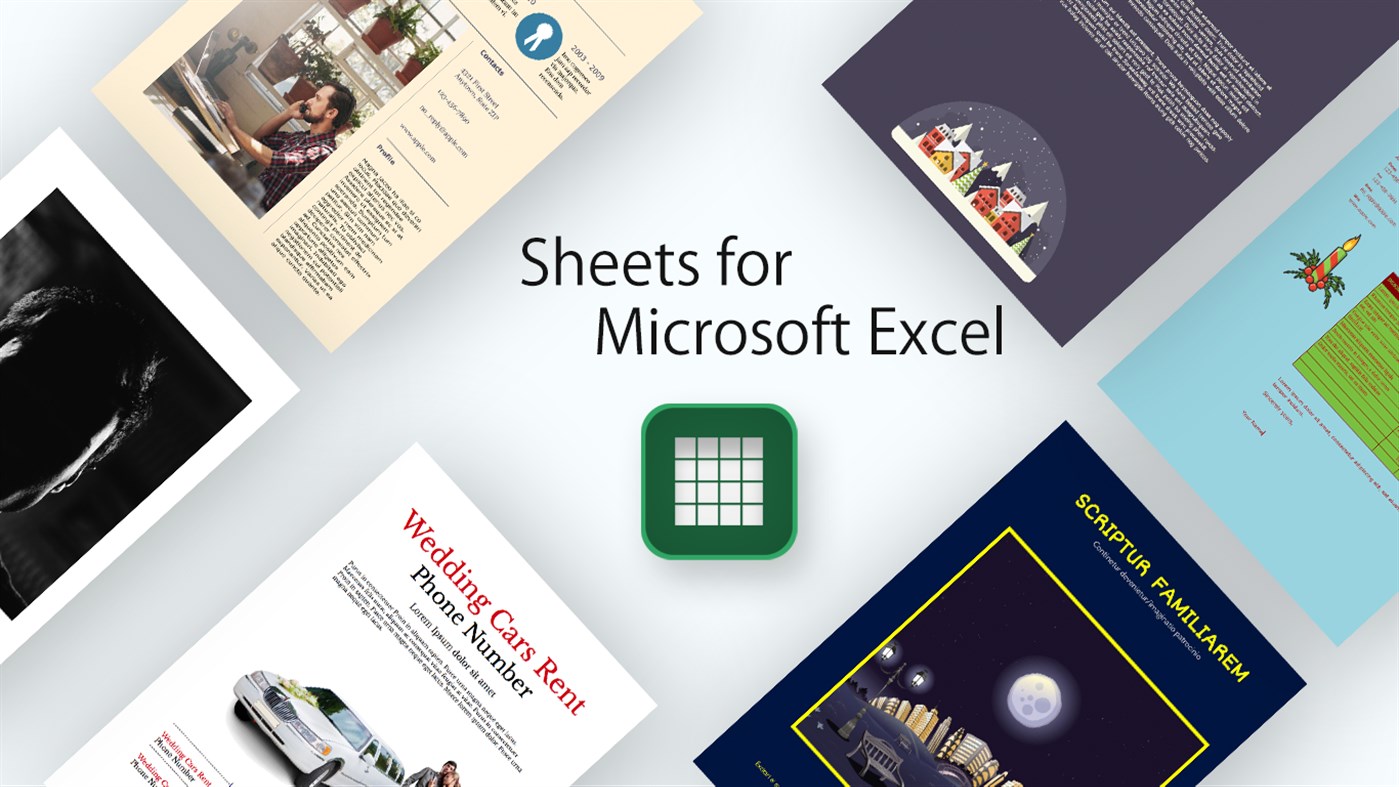 #1. Sheets for Excel (Windows) 由: Montibus
