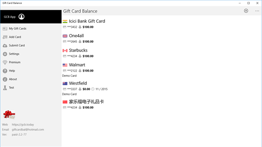 Gift Card Balance+ screenshot 3