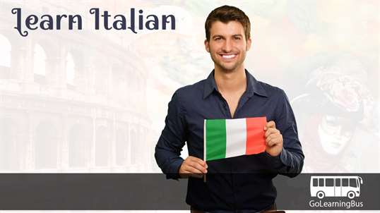 Learn Italian via Videos by GoLearningBus screenshot 1