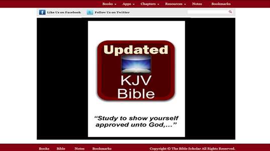 Updated KJV Bible screenshot 2