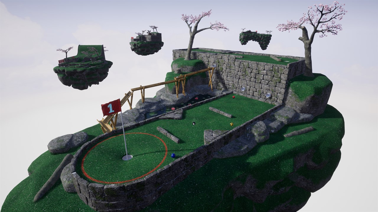 Golfing in Aether screenshot 3