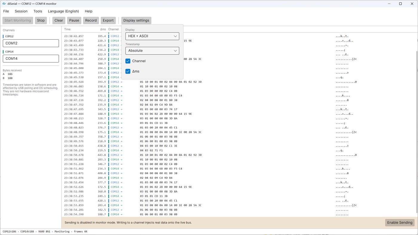 #3. diSerial (Windows) Ved: DSD TECH
