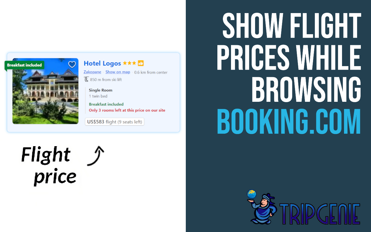 TripGenie: Flight prices for Booking.com