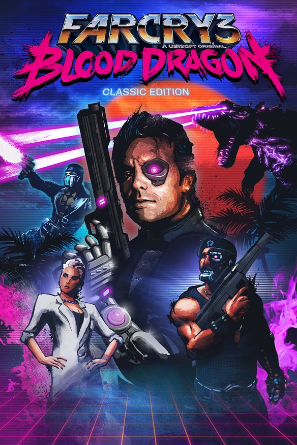 FAR CRY 3 BLOOD DRAGON Xbox Series X|S and Xbox One cover art