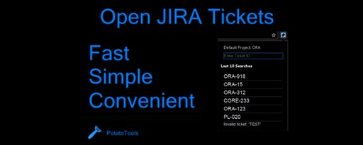 Open JIRA Ticket marquee promo image