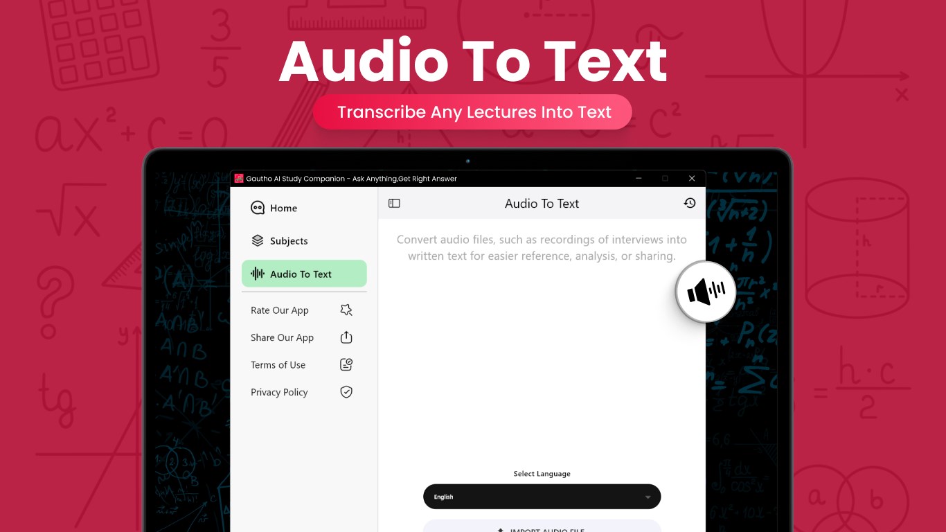 Gautho AI Study Companion - Ask Anything,Get Right Answer screenshot