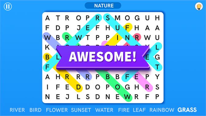 word search - mind teaser: classic word puzzles for everyone