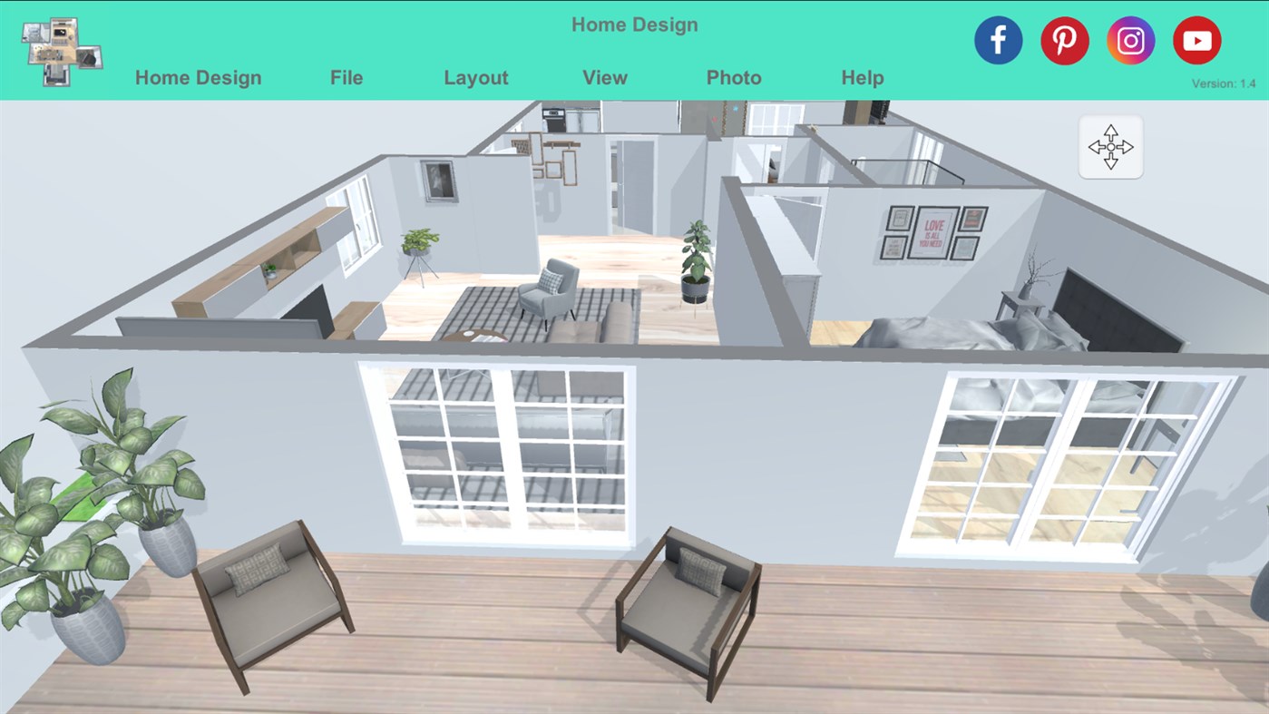 #5. Home Design | Floor Plan (Windows) By: Softwareentwicklung Kemper