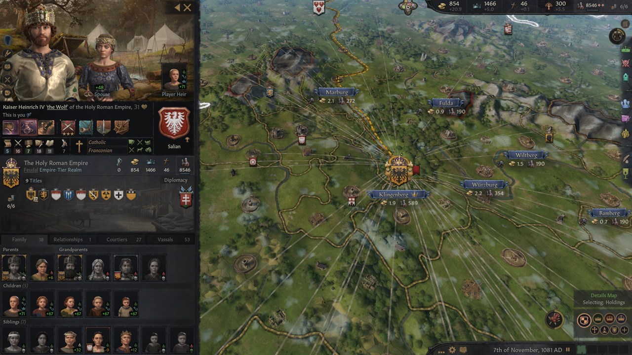 Crusader Kings III: Starter Edition screenshot 1