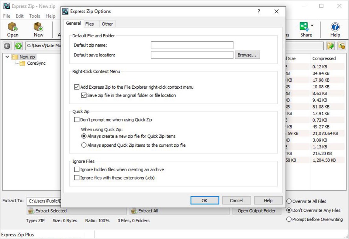 #5. Express Zip (Windows) De: NCH Software