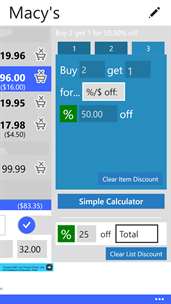 Shopper Calc screenshot 4