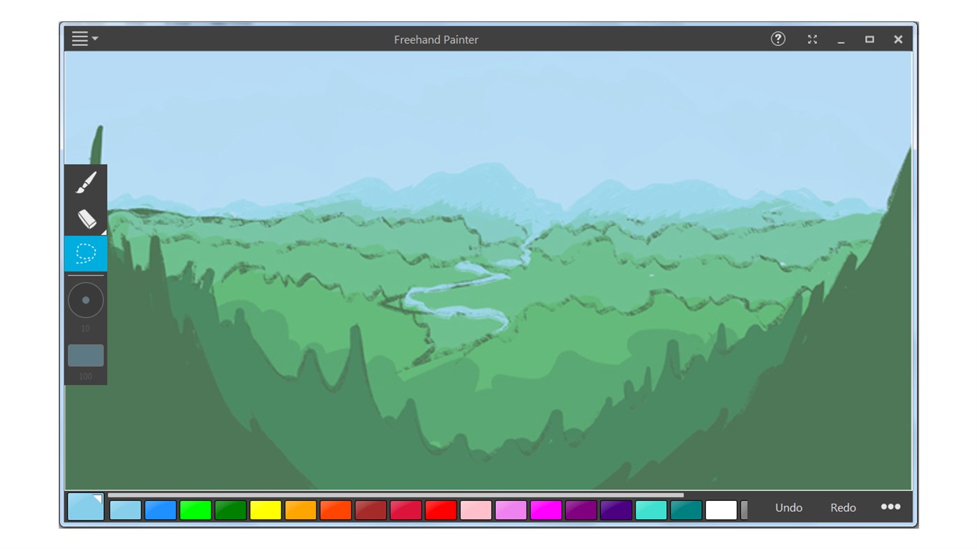#2. Freehand Painter (Windows) 来自: DeskShare