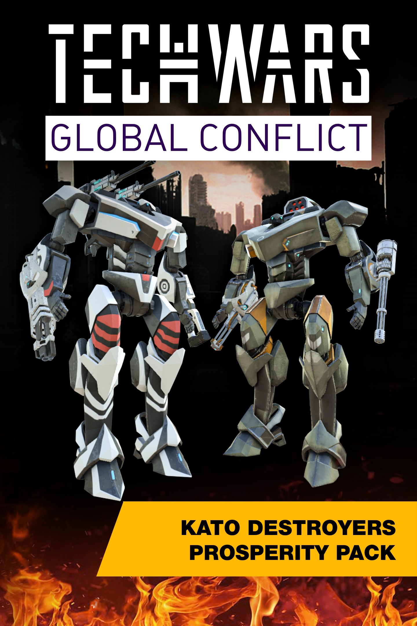 Techwars Global Conflict - KATO Destroyers Prosperity Pack image