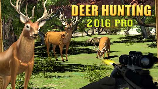 Deer Hunting 2016 Pro - Mountain Sniper Shooting screenshot 1