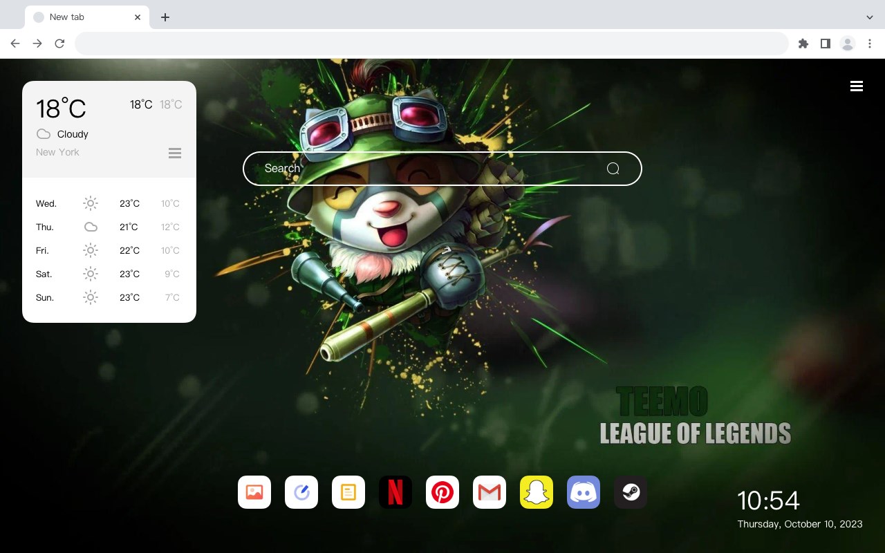 League of Legends Teemo 4K wallpaper HomePage