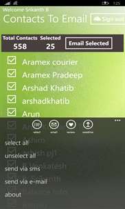 Contacts To Email screenshot 3